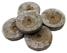 Торфяные и кокосовые таблетки Jiffy (фасовка по 100-48-200 шт)